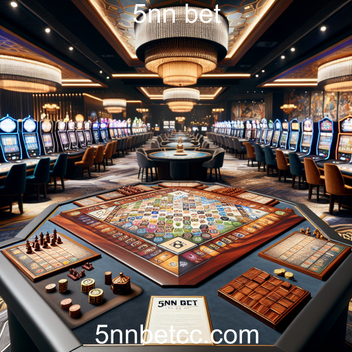 A Magia dos Jogos de Mesa no 5nn Bet